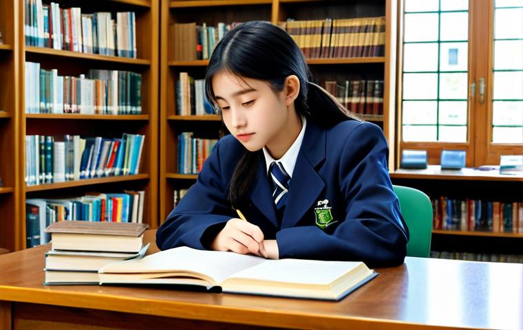 TOPIK 성적증명서 발급 방법 - Career-Focused Professional**

"A confident young businesswoman in a modern, light gray pantsuit, st...